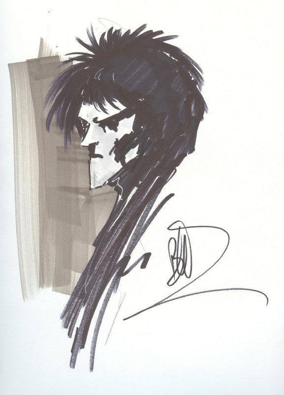 Neil Gaiman S Sandman By Joe Benitez In William Morizio S Sketches And Commissions Of Neil